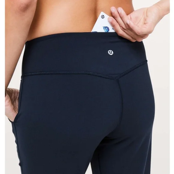 Lululemon Align Jogger Crop *23" in True Navy - Picture 4 of 6